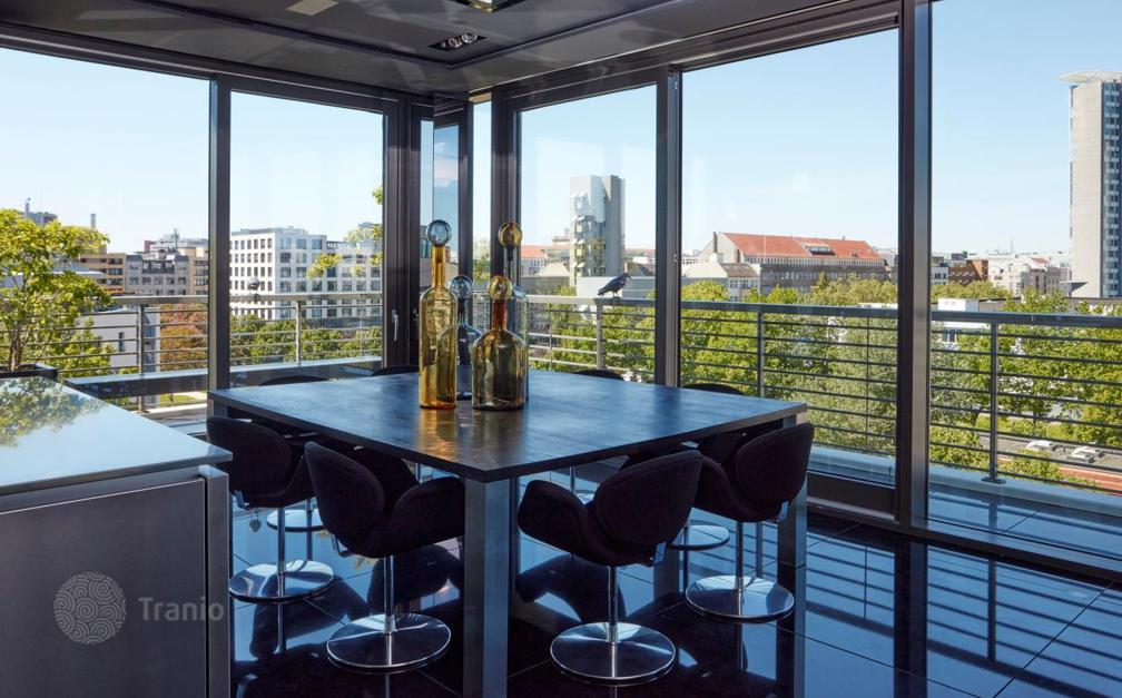 Three-Level Luxury Penthouse with Panoramic Views in Kreuzberg, Berlin