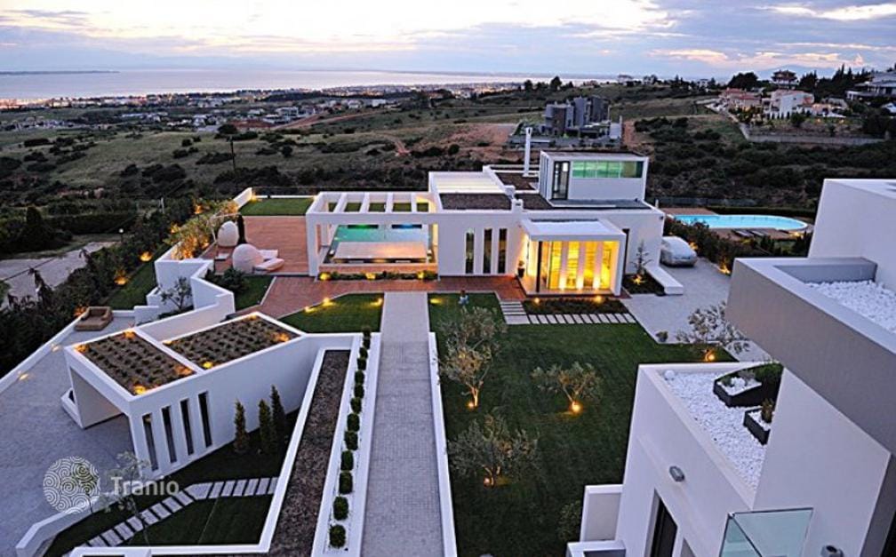 Luxury Villa for Sale in Panorama, Thessaloniki – 900 m² with Panoramic Sea Views