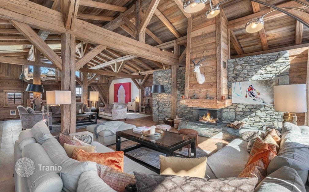 Luxury 10-Bedroom Mansion for Sale in Megève – 527 m² Chalet in Mont d’Arbois