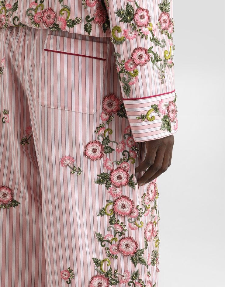 Dolce & Gabbana Vanity Embroidered Menswear: Italian Tailoring Meets Artistic Luxury