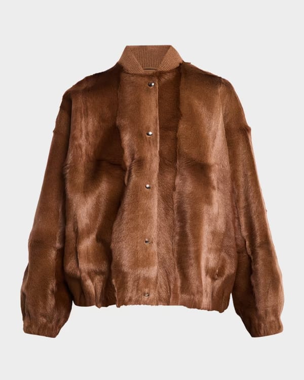 Brunello Cucinelli Shearling Jackets & Coats: The Ultimate Expression of Quiet Luxury